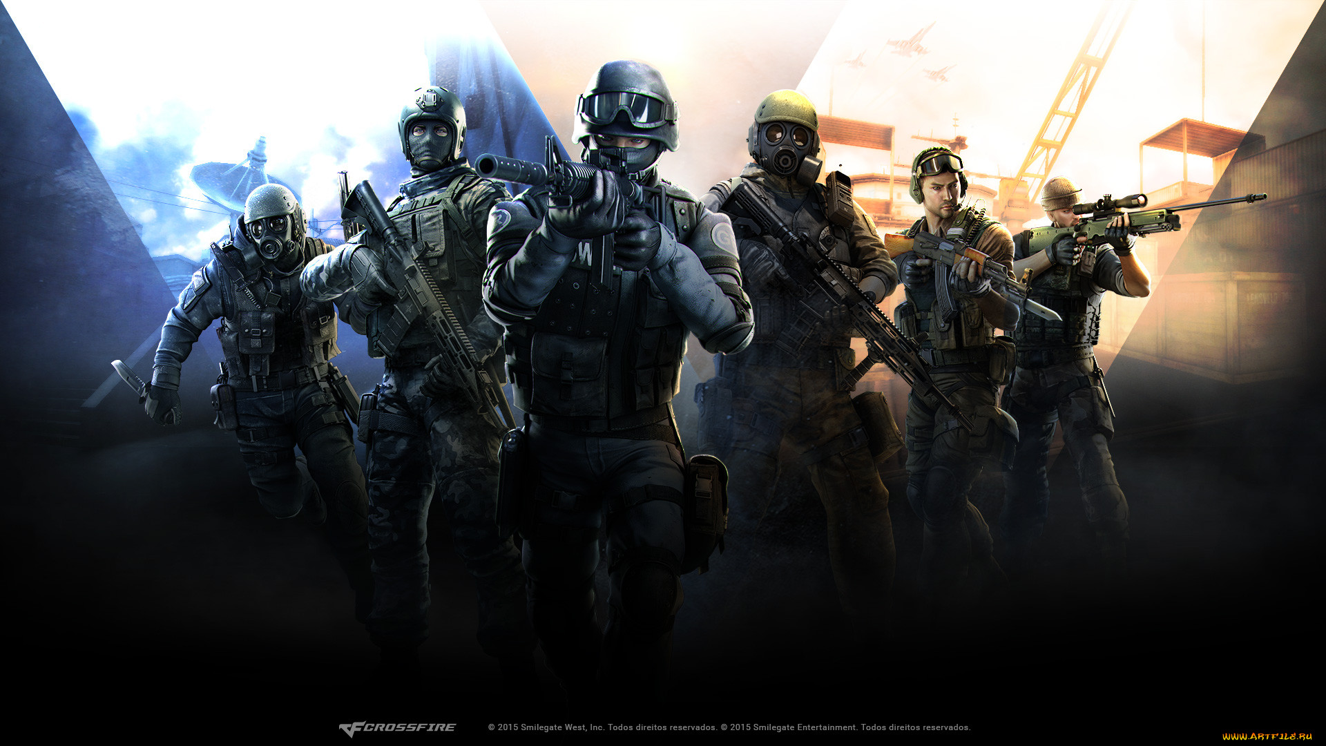  , cross fire, cross, fire, , action, 